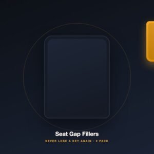 Car Seat Gap Filler 2-Pack — Stop Losing Keys, Coins & Fries